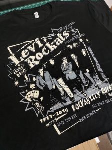 Levi and the Rockcats screenprint