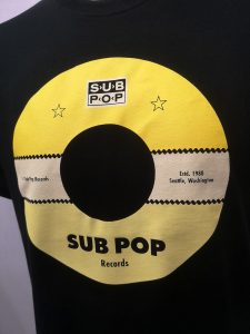 screenprinted T Shirt for Subpop